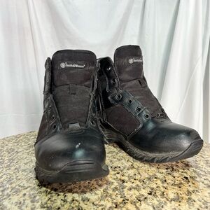 Smith & Wesson Women’s Breach 2.0 6" Side Zip Boots Military and Tactical, Black